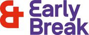 Early break logo red purple 002