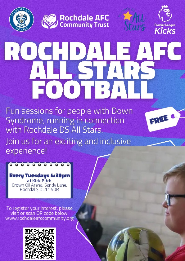 Rochdale afc all stars football 2