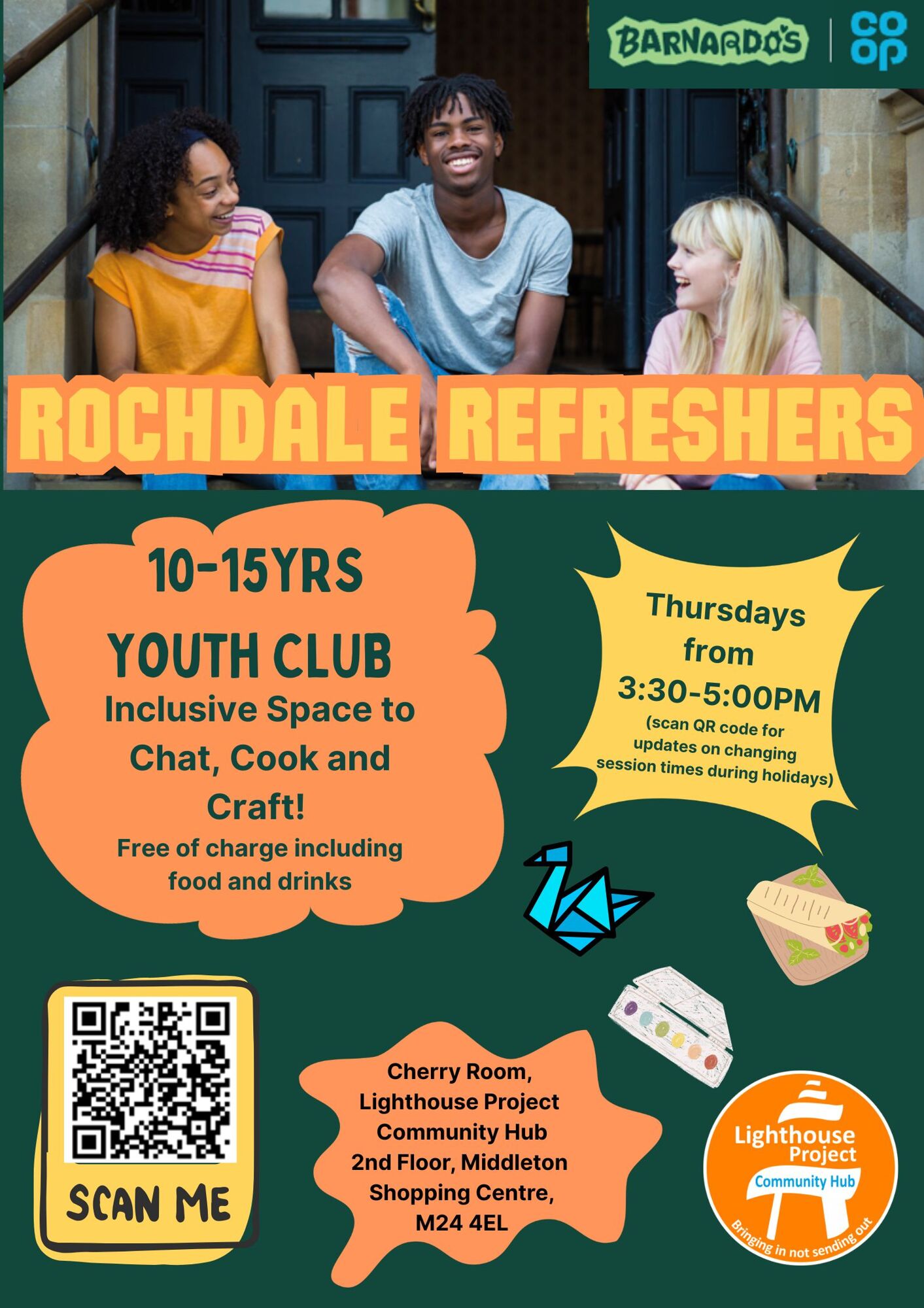 10 15ys youth club at the lighthouse project